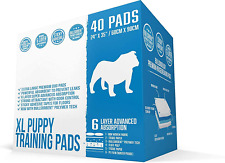 Bulldogology Extra Large Puppy Pee Pads with Adhesive Sticky Tape for Large Dog  picture