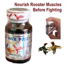 Chicken Rooster Supplement MEGA MIX PJ92 Nourish Muscles Before Fighting 10 ml. picture