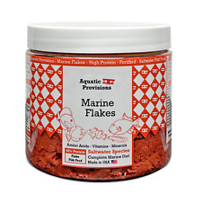 Marine Flakes Fish Food 1oz - 3.5oz for Saltwater Species 45% Protein USA Made picture