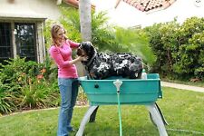 LG Elevated Pet Bath Tub Grooming Station Wash Dog Indoor Outdoor Shampoo Secure picture