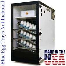 NEW GQF Cabinet Egg Incubator 1502 Sportsman w/ LCD Display & Auto Egg Turner picture