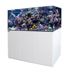 185 Gallon White Coral Reef Aquarium Tank Ultra Clear transpare Glass with Sump picture