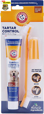 Dental Care Tartar Control Kit for Dogs Toothpaste, Toothbrush & Finger brush... picture