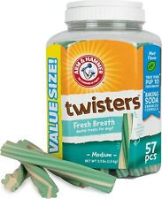 Arm & Hammer for Pets Twisters Fresh Breath Dental Treats for Dogs, Value Pack,  picture