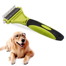 VEEHOO Pet Grooming Toolfor Shedding Dog Cat Dematting Brush Comb Undercoat Rake picture