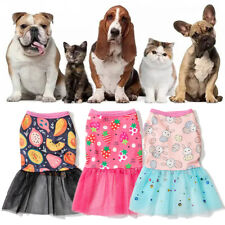 Pet Clothes puppy Dog Cat Lace Skirt Summer Dog Princess Dress Apparel Slim ☆ picture