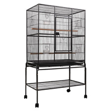 NNEDSZ Bird Cage Pet Cages Aviary 137CM Large Travel Stand Budgie Parrot Toys picture