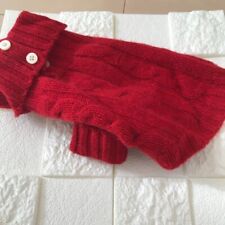 RALPH LAUREN Red Reindeer Cashmere Dog Sweater Dog Wear Size XS Unused BV picture
