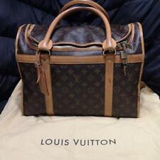 Louis Vuitton Sac Shan 40 Pet Carrier Bag Monogram Brown Storage Bag Authentic picture