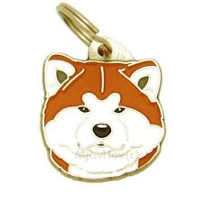 Dog name ID Tag,  Akita inu, Personalized, Engraved, Handmade, Charm picture