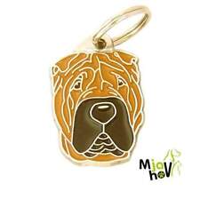 Dog name ID Tag,  Shar pei, Personalized, Engraved, Handmade, Charm picture