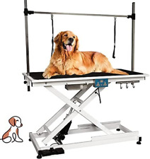 Heavy Duty Electric Lifting Pet Dog Grooming Table for Large Dogs with Overhead picture