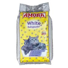 AMORA Cat Litter White Compact With Baby Powder 2 X 507.2oz (1,66 €/ L) picture