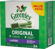 Greenies Dental Chews for Dogs, Large, 24 Count, 5 Pack picture