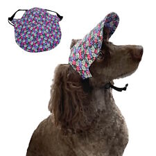 Dog Hat XS S M Pink Purple Adjustable Puppy Pet Cap Visor Eye Sun Protection picture