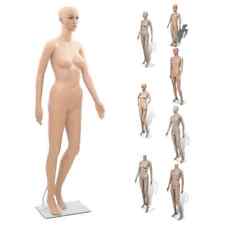 Mannequin Adjustable Realistic Dress Form Full Body with Glass Base vidaXL picture