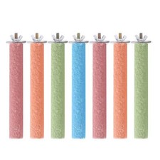 7 Pcs Grip Bird Cages Perch for Conures Parakeets Lovebirds Cockatiels,4597 picture