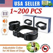 Automatic Anti Bark Barking Dog Shock Control Collar Device Large Medium Small picture