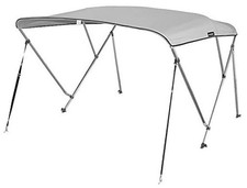 3 Bow 4 Bow Bimini Top Boat Cover - 600D Solution Dyed Polyester - 2 Support picture