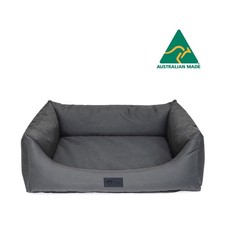 Superior Pet Plus High Side Hideout Ortho Dog Bed (Jungle Grey) - Large picture