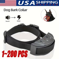 Automatic Anti Bark Barking Dog Shock Control Collar Device Large Medium Small picture