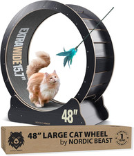 48'' XL Cat Wheel - Cat Wheels for Indoor Cats Which Doesn'T Negatively Affect Y picture