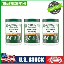 3 PACK Greenies Supplements Digestive Health Probiotics for Dogs Chicken, 80 ct. picture