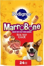 Pedigree MarroBone Real Beef Flavor Dog Treats 1.5 oz Mini Biscuits picture